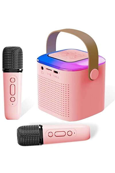 ELTRAZONE Portable Karaoke Machine with Dual Wireless Microphones – Bluetooth...