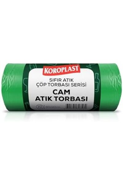 Yıldızan Zg Store Glass Waste Jumbo Garbage Bags 10-Pack 80×110 Cm, Resistant...