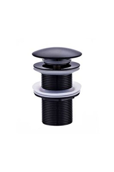 Saudi Ceramics Sink Strainer 1 1/4" Matte Black -