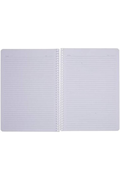 Yıldızan Tua Shop A4 Pet Spiral Bound Notebook with Cardboard Cover 144 Sheet...
