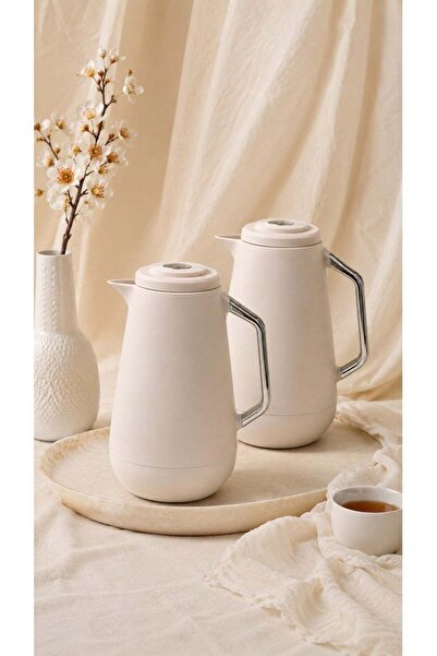 HOMEVEO Trams Home View 1L Set - Stylish Design for Coffee & Tea, Superior Th...