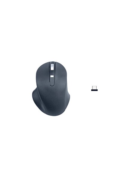 Matias Wireless USB-C Pro Mouse, Black, PBT, Ergonomic Design M20DCBB
