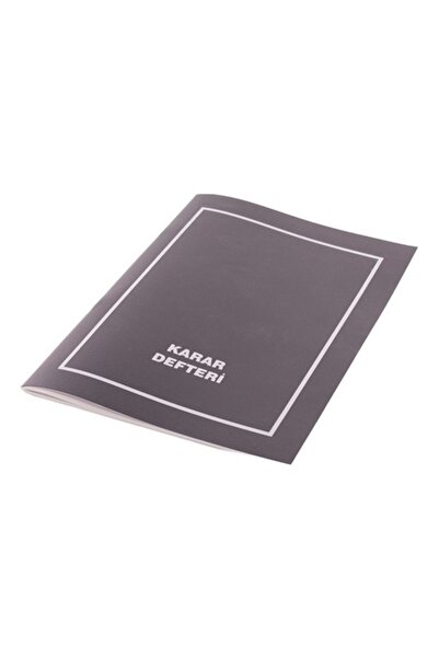 Gülpaş Decision Notebook 40 Sheets 21X30 Plastic Cover