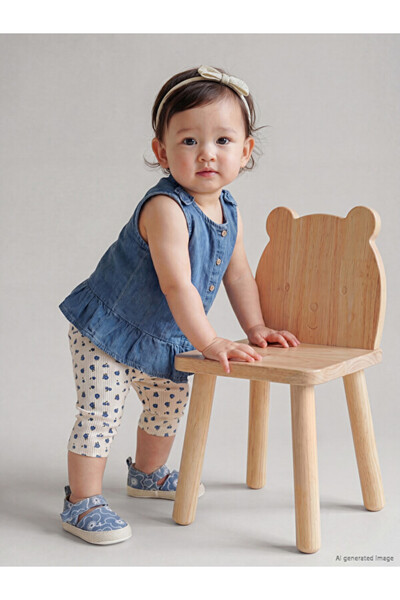 LC Waikiki Esvab • Modern & Distinctive Floral Embroidered Baby Girl Blouse a...
