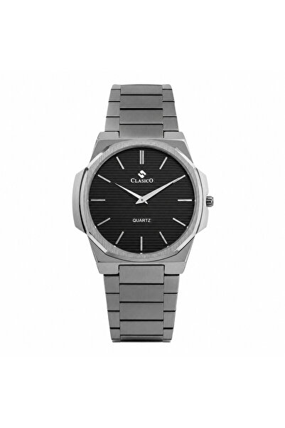 Clasico Aura Men's Premium Slim Quartz Watch - Stainless Steel Strap, Ultra-T...