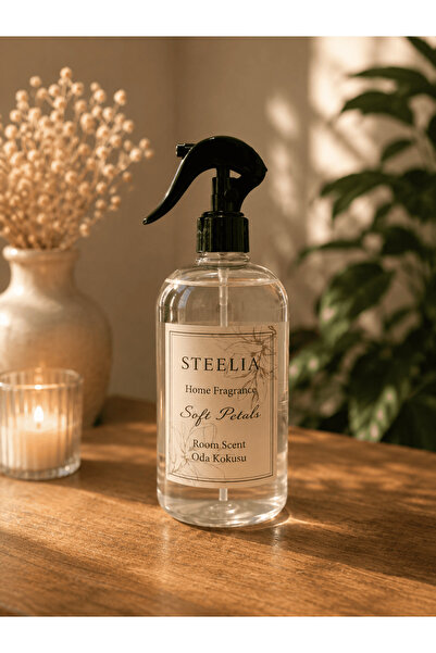 STEELİA Soft Petals Oda Spreyi 550 ML - Ev, Ofis, Araç ve Yaşam Alanları İçin...
