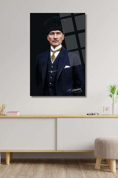 HMDS CONCEPT Atatürk Tablosu, Cam Tablo HMDS0481