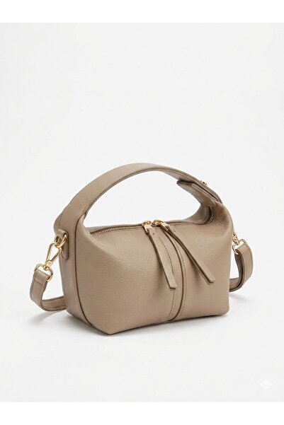 ÇANTAM GELSİN Women's Soft Textured Large Volume Hand and Shoulder Bag (Width...