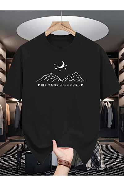 BASEPULSE Let Your Life Be Beautiful As a Dream Letter Print, Breathable And ...