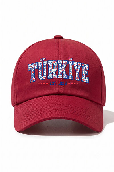 l'eivor Turkey 1923 Special Tile Design Printed Cotton Hat