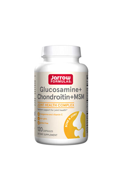 Jarrow Formulas Glucosamină Condroitină MSM 120 Capsule