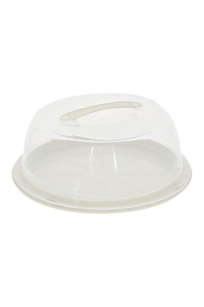 5five Simple Smart Cake box with lid Artemis, plastic, beige, 36 x 14 cm