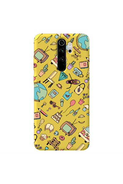 Other Xiaomi Redmi Note 8 Pro Mixed up Yellow Colored Silicone TPU Θήκη