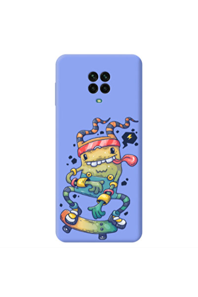 Other Xiaomi Redmi Note 9 Pro Dangerous task Light Purple Colored Silicone TP...