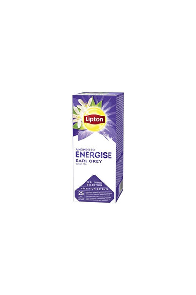 Lipton Ceai negru aromatizat Classic Earl Grey, 25 plicuri x 2g, 50g