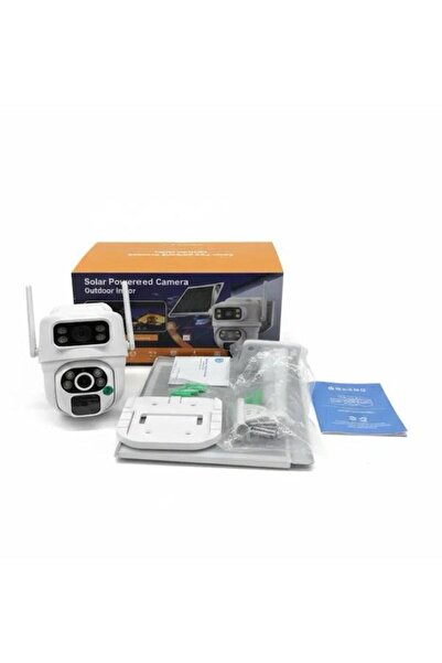 OEM Cameră de Supraveghere Dual Lens 4G LTE – Monitorizare 360°, Panou Solar ...