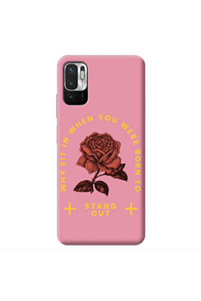 Other Xiaomi Redmi Note 10 Pro 5G Stand out Pink Colored Silicone TPU Θήκη