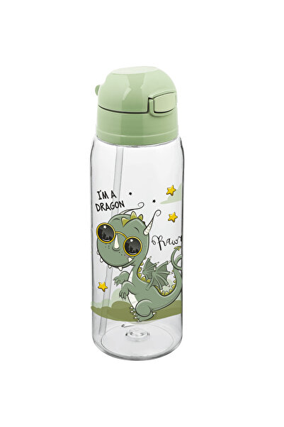 Relaxion Lockable Children's Water Bottle with Straw 550 ml Rlx-423