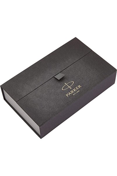 Parker Premier Custom Storm Gray Gold Ballpoint Pen | Gift Box | 8524