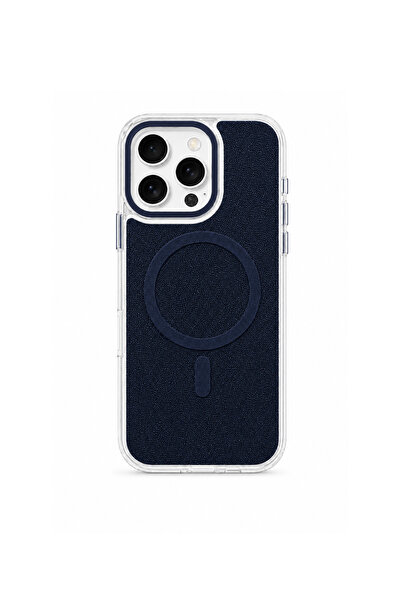 Brabus iPhone 16 Pro Max Uyumlu Uniq MagSafe Özellikli Orijinal Keten Kaplama...