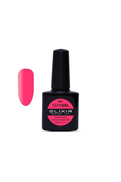 Elixir SEMI GEL (ΗΜΙΜΟΝΙΜΟ ΒΕΡΝΙΚΙ) - 827 (ROSE BONBON) 8ML