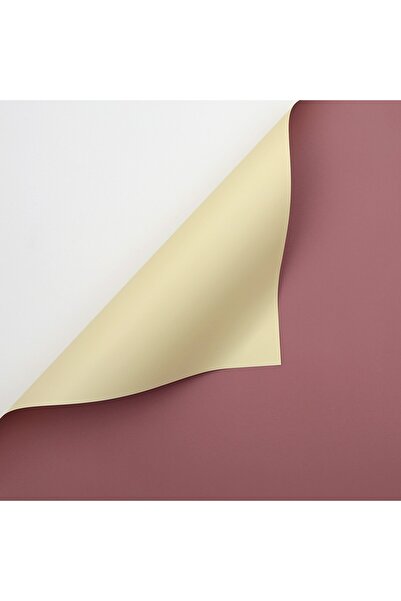 OEM Two-tone Cream-Powder Plastic Cellophane 58x58 cm