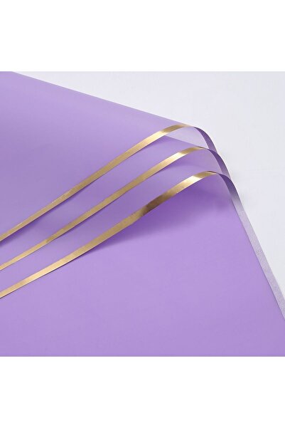 OEM Plastic Flower Cellophane Lilac 58x58 cm