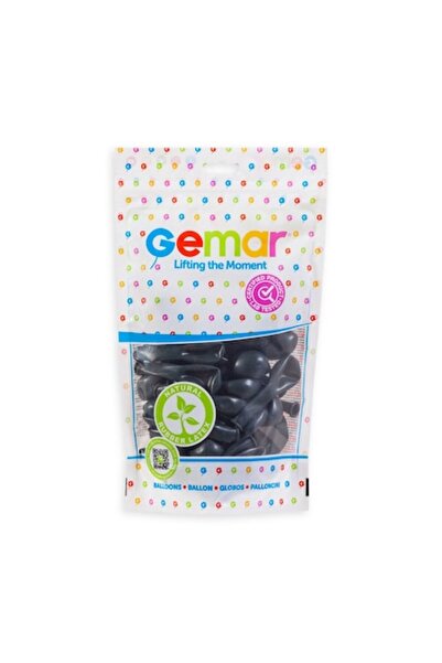 Gemar Set de 100 baloane din latex, A50, Verde smarald