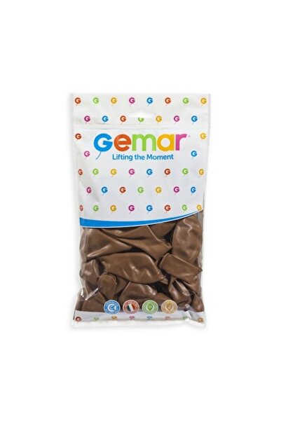 Gemar Σετ 100 μπαλόνια λάτεξ, G 120, Μπεζ για βρέφη