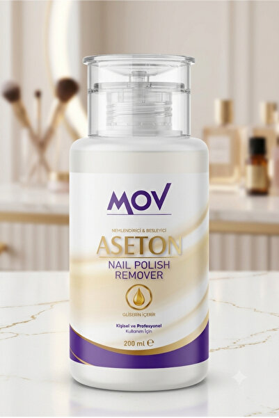 MOV 200 ML Aseton, Oje Çıkarıcı, Kolay Kullanım