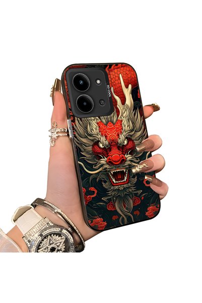 Hontinga حافظة هاتف Redmi 15C 4G متوافقة مع السيليكون ذات الحواف الصلبة وغطاء...