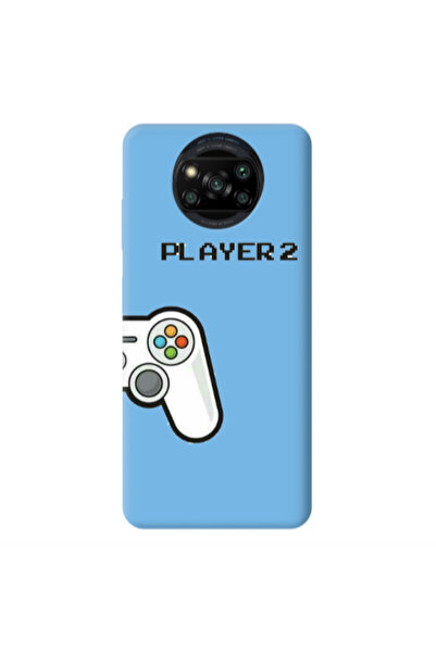 Other Xiaomi Poco X3 /X3 Pro Player 2 Blue Colored Silicone TPU Θήκη