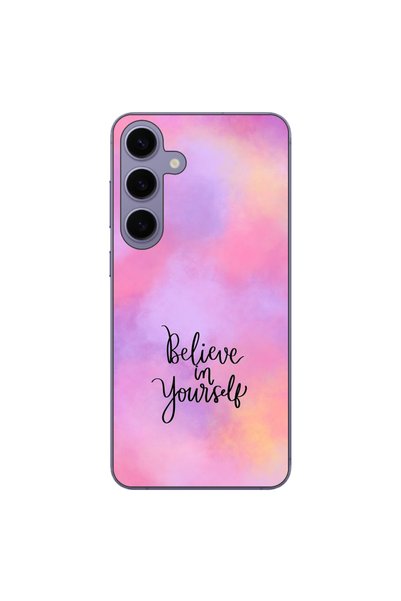 OEM Husa compatibila cu Samsung Galaxy S24 Plus Silicon Gel Tpu Model Belive ...
