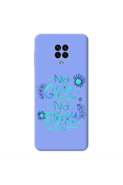 Other Xiaomi Redmi Note 9 Pro No guts no story Light Purple Colored Silicone ...