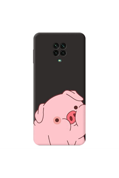 Other Xiaomi Redmi Note 9 Pro Piggy 1 Black Colored Silicone TPU Θήκη