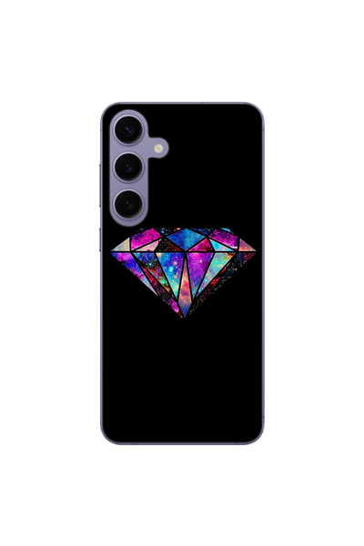 OEM Husa compatibila cu Samsung Galaxy S24 Plus Silicon Gel Tpu Model Diamond...