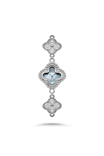 catera Women's Watch with Silver Steel Strap and Sky Dial