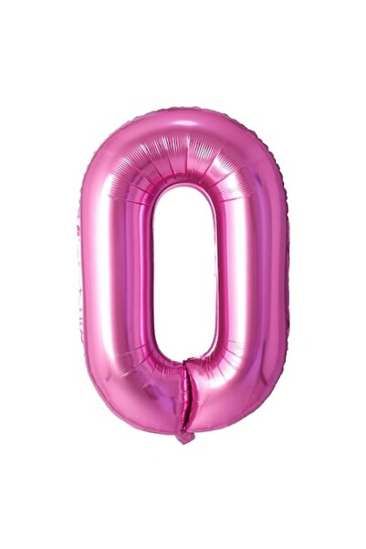 OEM Balon din folie număr, 102cm, Roz