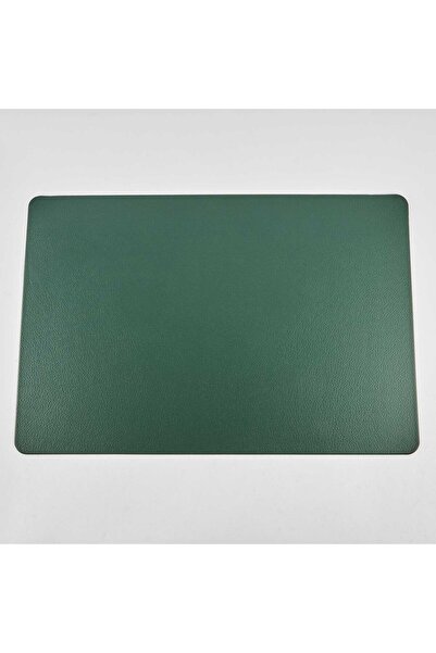 OEM Set 6 Suporturi Farfurii PU Piele Verde