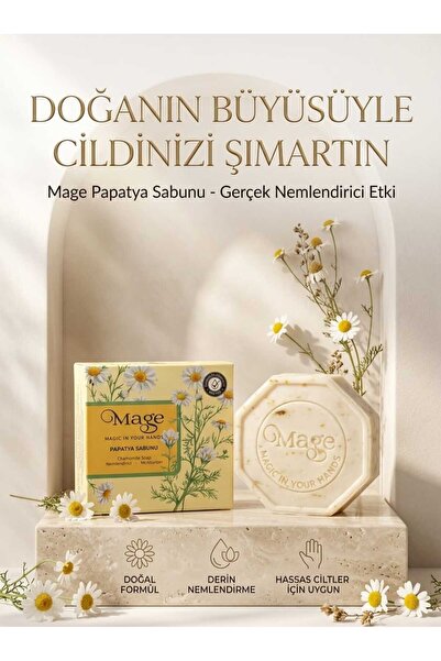 DOĞAL PAPATYA SABUNU
