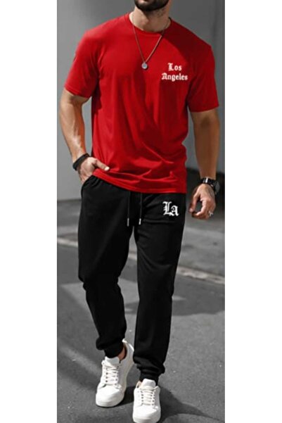 COZYWEAR Unisex Oversize Shorts Set Short Sleeve T-Shirt Comfortable Fit Summ...