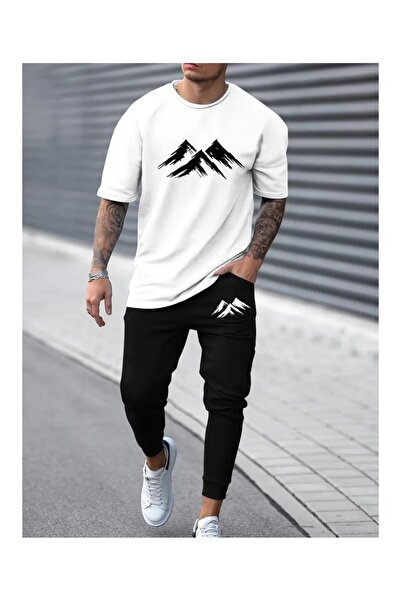COZYWEAR طقم شورت كبير الحجم للجنسين، تي شيرت بأكمام قصيرة، مريح، مناسب للصيف...