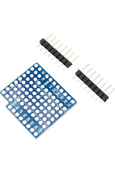 Generic ProtoBoard Shield for WeMos D1 Mini (Double-Sided)