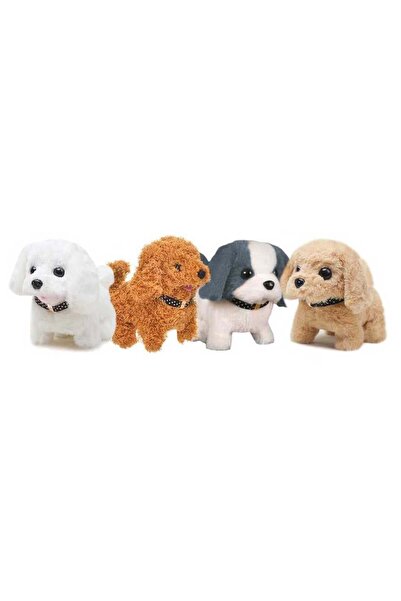 Pasifik PELÜŞ YAVRU KÖPEK MC-1018 4 RENK SESLİ PİLLİ HAREKETLİ PELUŞ OYUNCAK ...
