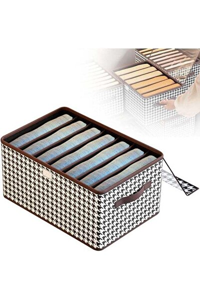 Arabest Foldable Jeans Organizer for Closet,Large Wardrobe Clothes Organizer,...
