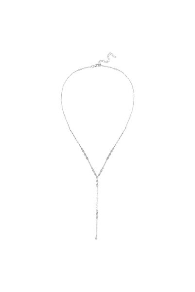 Merano Design Dekolte Rhodium Kolye