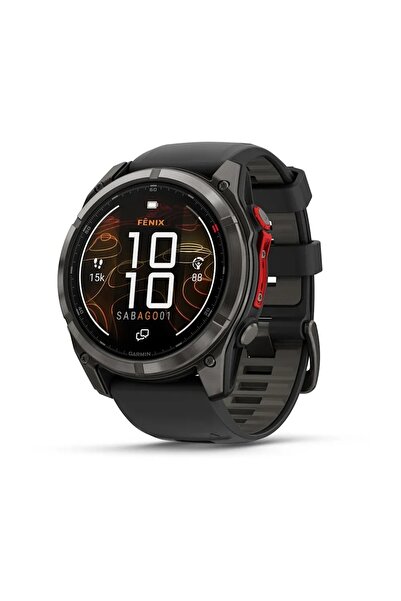 Fenix 8 – 51 mm, MicroLED - Sapphire, Karbon Gri DLC Titanyum