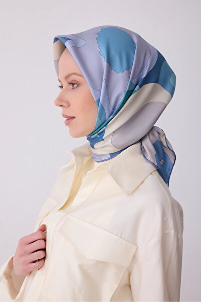 Belli Twill Silk Patterned Scarf 4306D