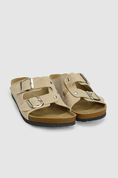 U.S. Polo Assn. Men's Beige Slippers 50323190-Vr011