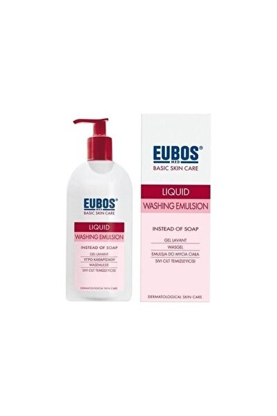 EUBOS Basic Care Liquid Washing Emulsion Liquid Red Υγρό Καθαρισμού Προσώπου ...